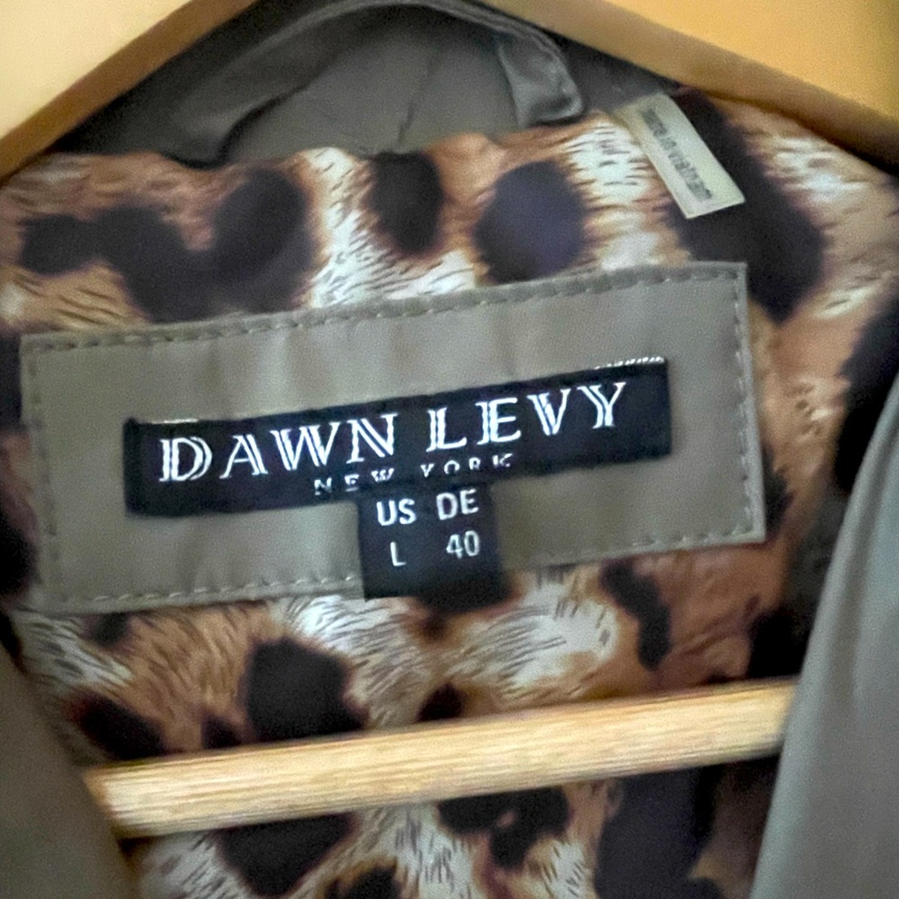 Dawn Levy Short Trench Coat